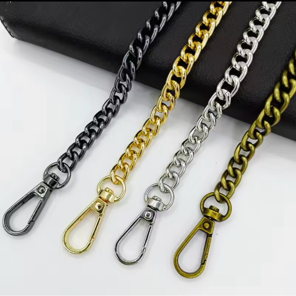 47 Inch Chain to Convert Bags/Wallets to Crossbody Bags - Picture 5 of 8